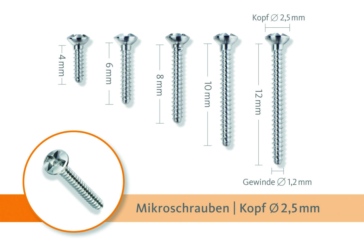 Kreuzschlitzschraube 4 mm